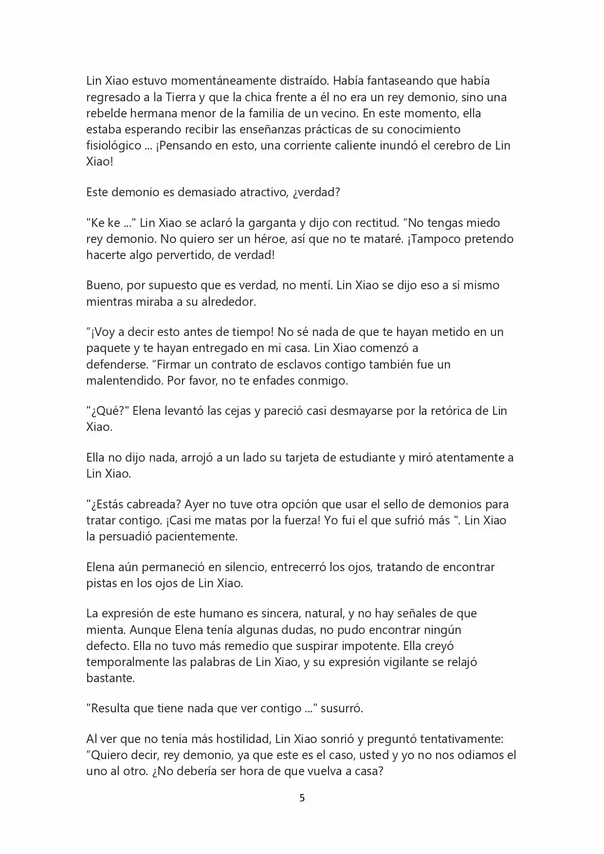 Recogió A Un Rey Demonio Para Que Fuera Una Sirvienta (Novela) - Capítulo 4 - Página 4 - LectorTMOo