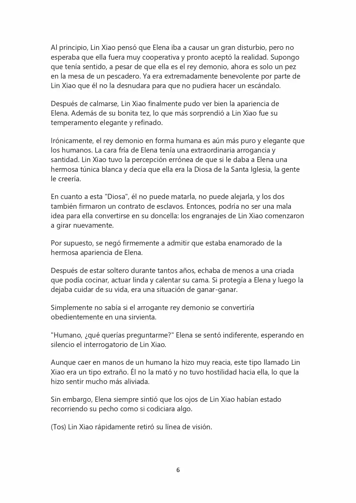 Recogió A Un Rey Demonio Para Que Fuera Una Sirvienta (Novela) - Capítulo 5 - Página 5 - LectorTMOo