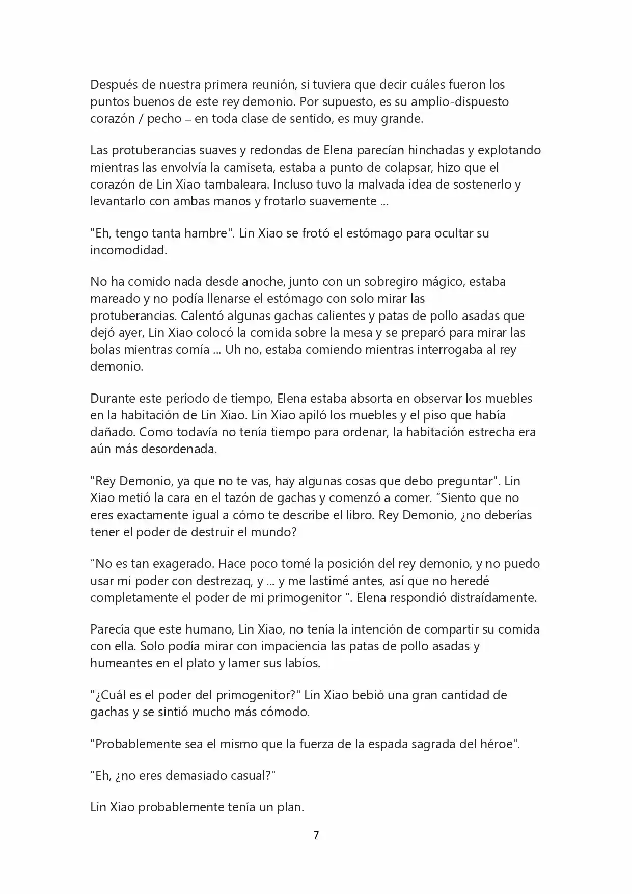 Recogió A Un Rey Demonio Para Que Fuera Una Sirvienta (Novela) - Capítulo 5 - Página 6 - LectorTMOo