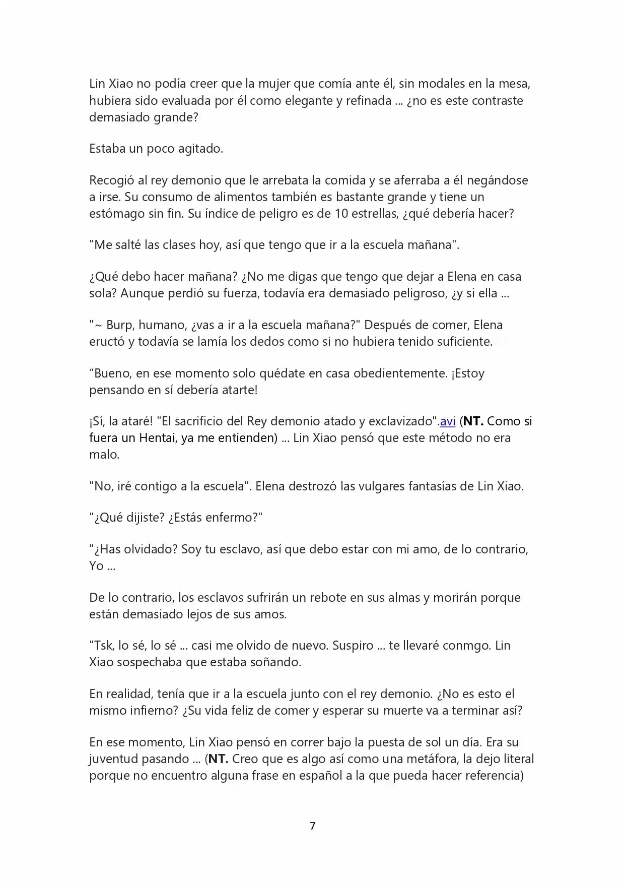 Recogió A Un Rey Demonio Para Que Fuera Una Sirvienta (Novela) - Capítulo 6 - Página 6 - LectorTMOo