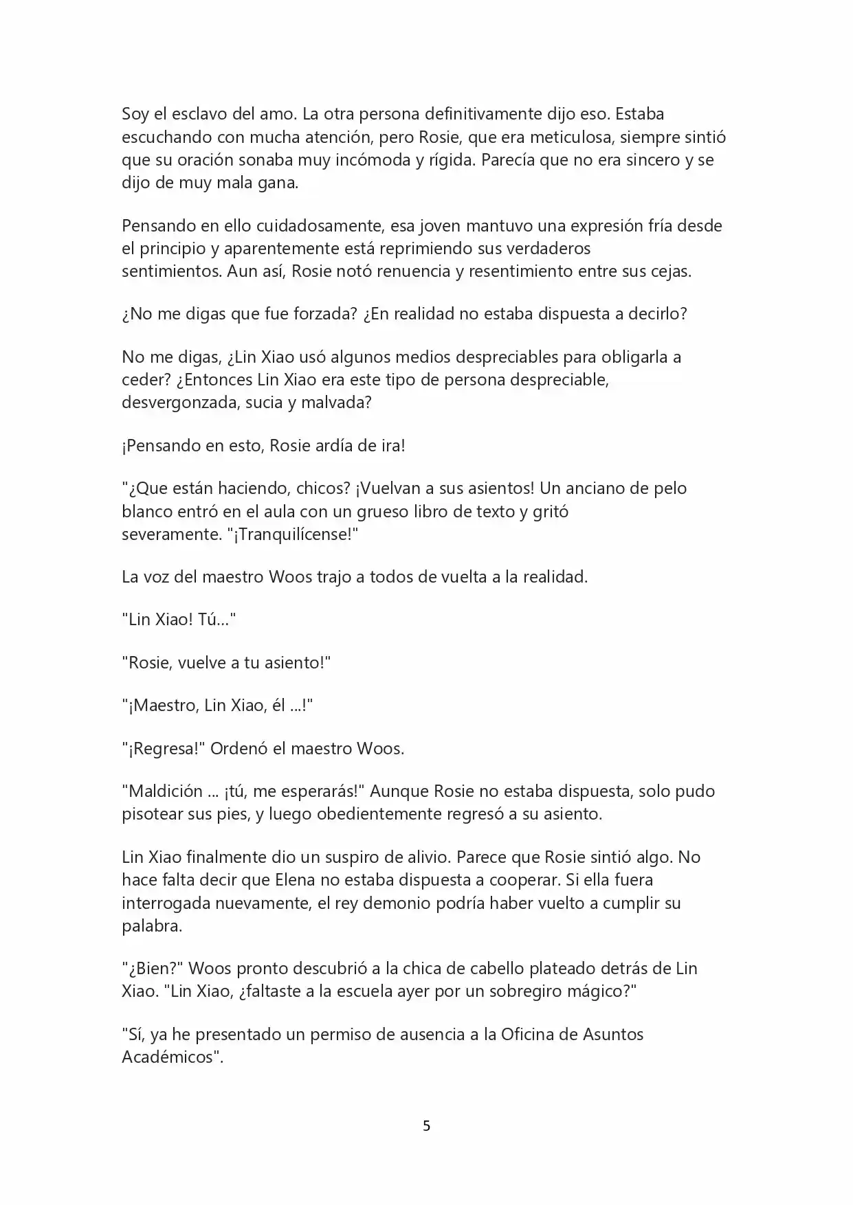 Recogió A Un Rey Demonio Para Que Fuera Una Sirvienta (Novela) - Capítulo 8 - Página 4 - LectorTMOo