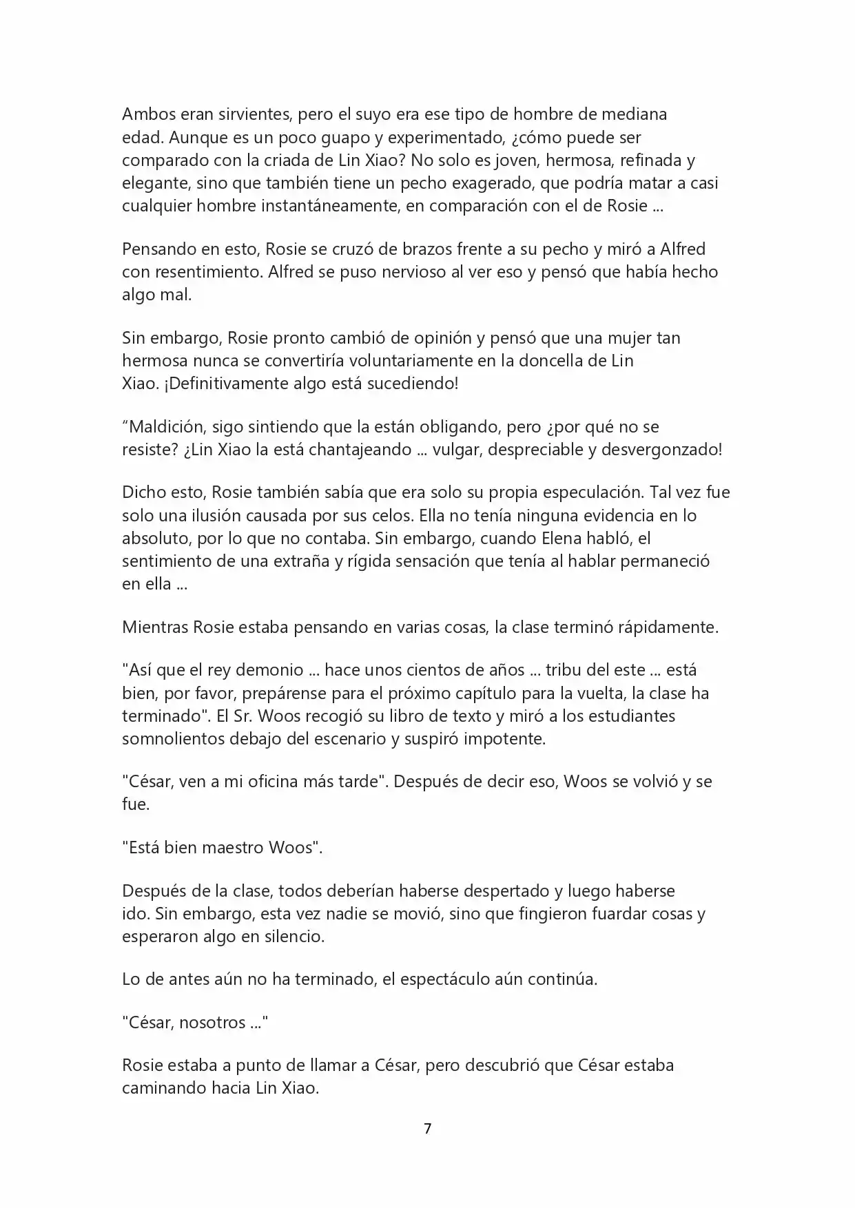 Recogió A Un Rey Demonio Para Que Fuera Una Sirvienta (Novela) - Capítulo 8 - Página 6 - LectorTMOo