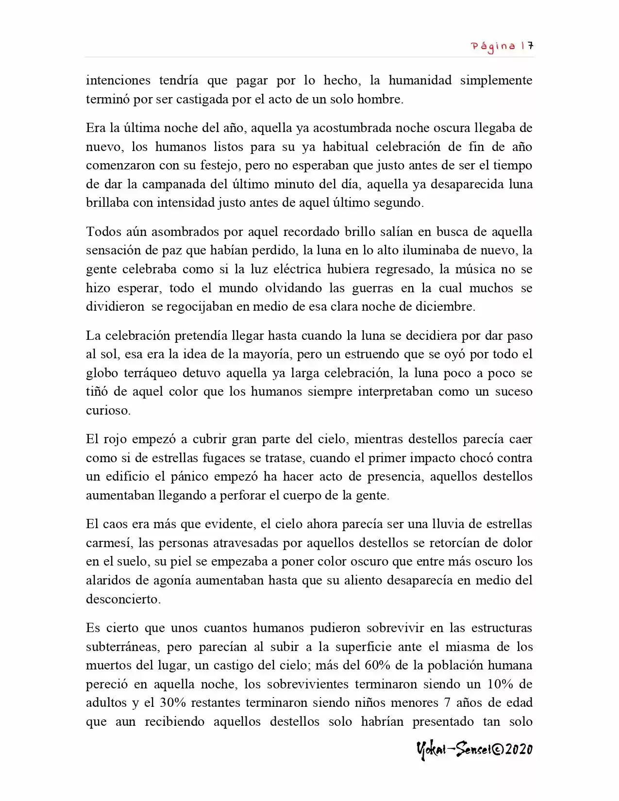 RED NOCTE (Novela) - Capítulo - Página 7 - LectorTMOo