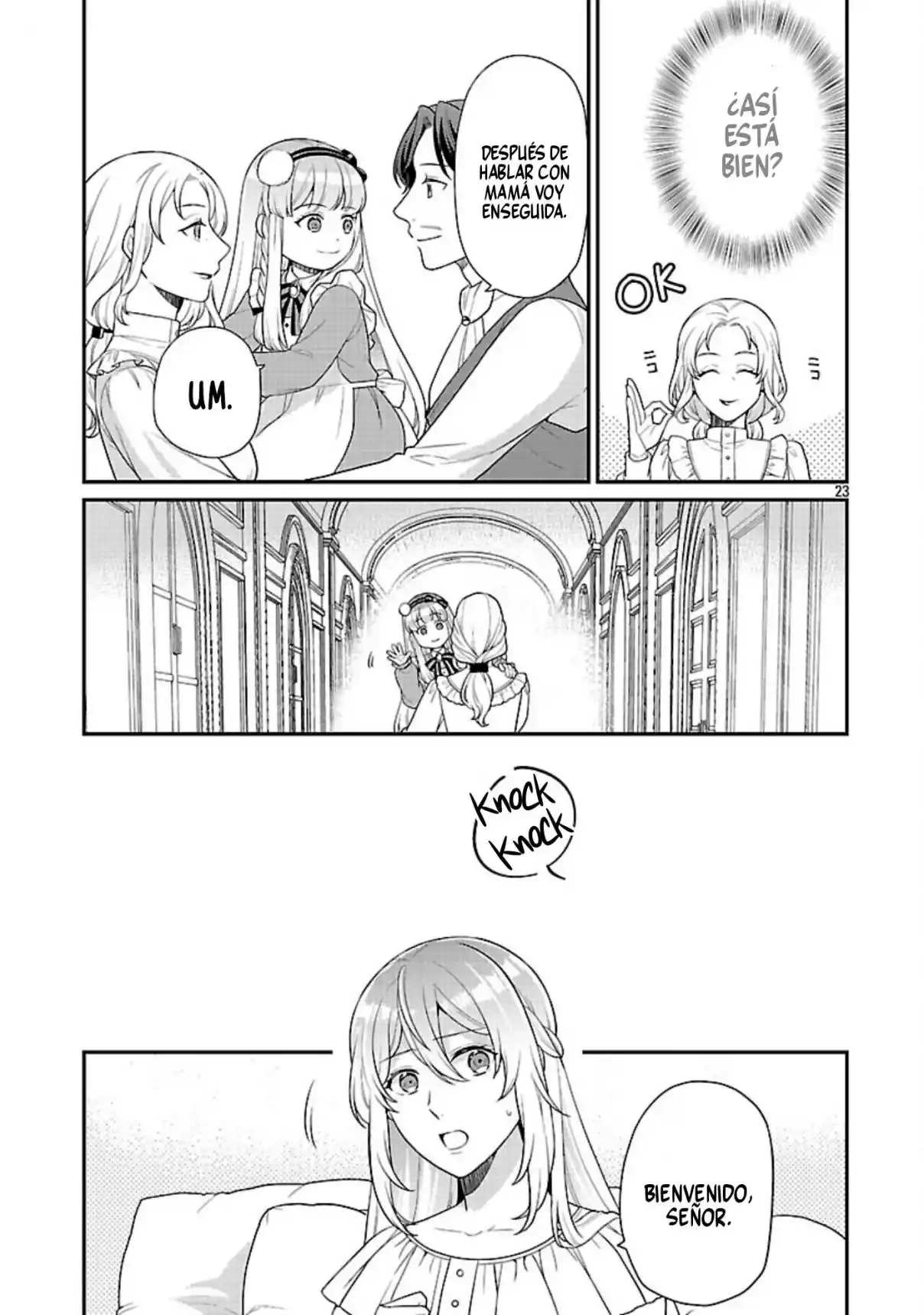 Reencarné Como El Padre De Una Joven Malvada, Así Que Adoro A Mi Esposa Y A Mi Hija. - Capítulo 11 - Página 23 - LectorTMOo
