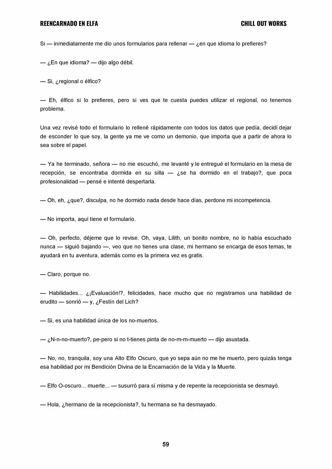REENCARNADO EN ELFA (Novela) - Capítulo 10 - Página 3 - LectorTMOo