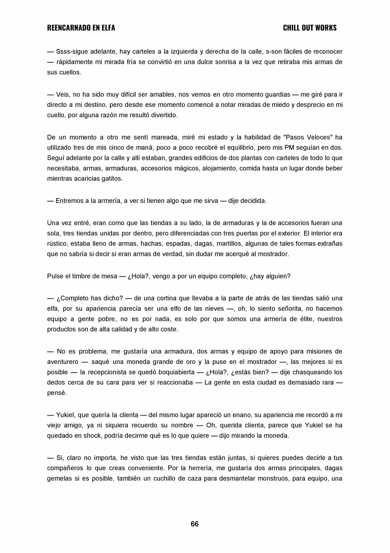 REENCARNADO EN ELFA (Novela) - Capítulo 11 - Página 2 - LectorTMOo
