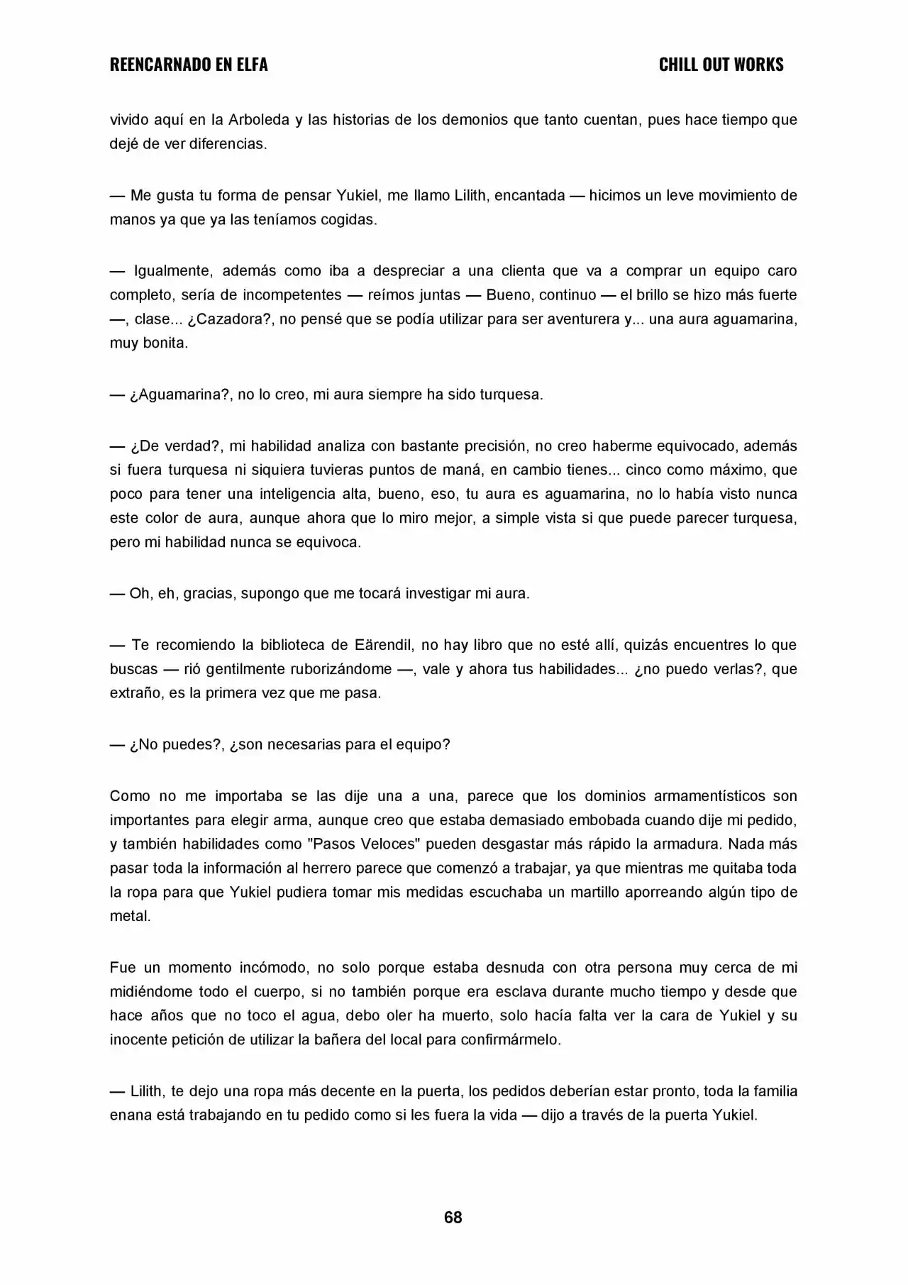 REENCARNADO EN ELFA (Novela) - Capítulo 11 - Página 4 - LectorTMOo