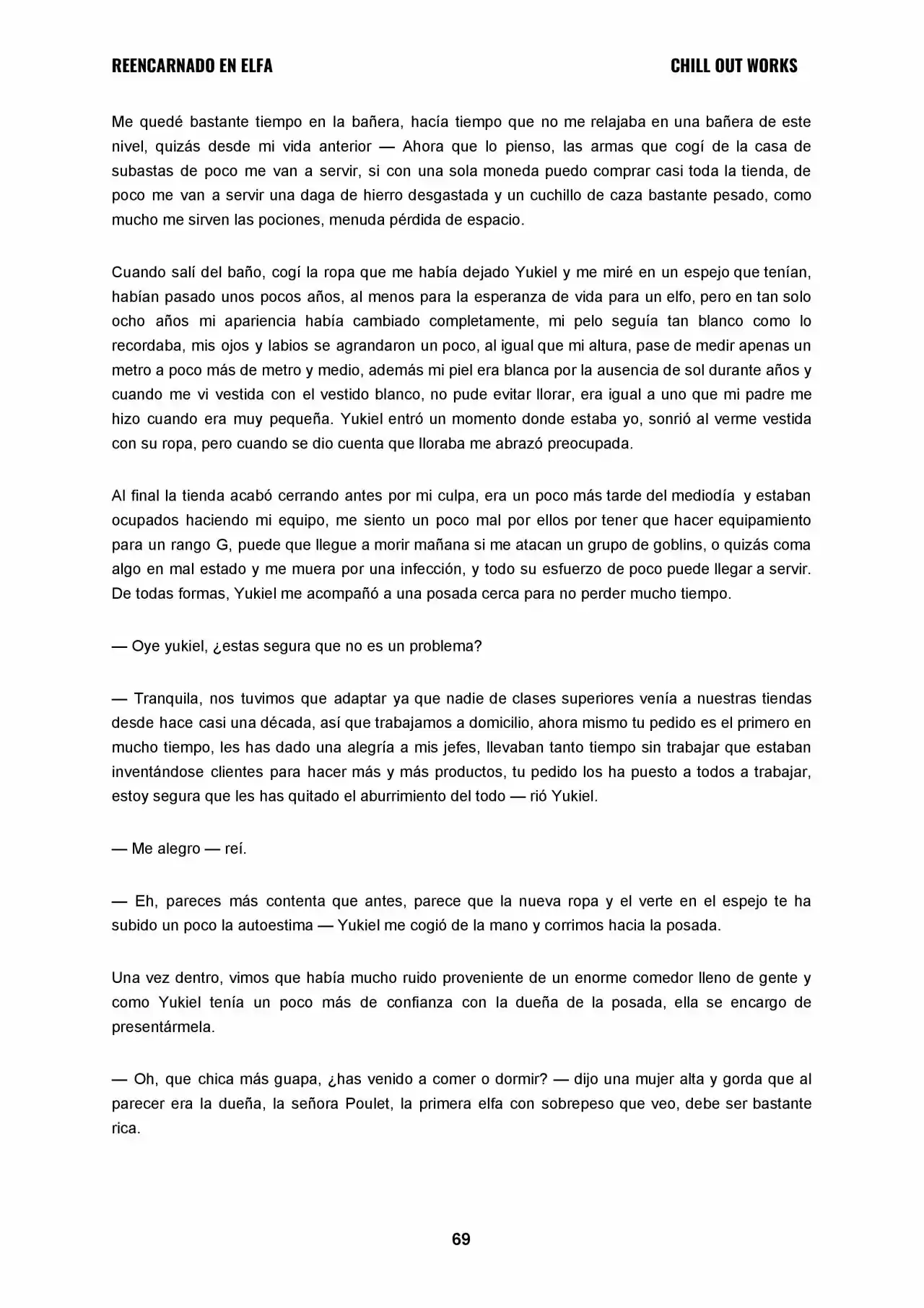 REENCARNADO EN ELFA (Novela) - Capítulo 11 - Página 5 - LectorTMOo