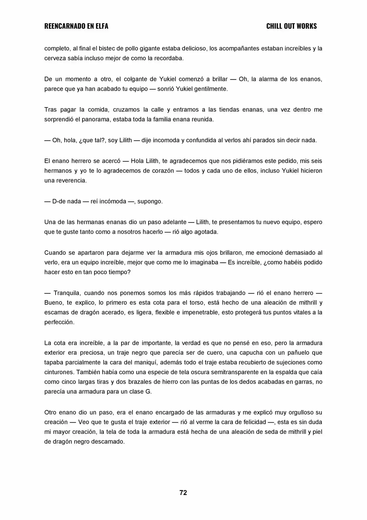 REENCARNADO EN ELFA (Novela) - Capítulo 11 - Página 8 - LectorTMOo