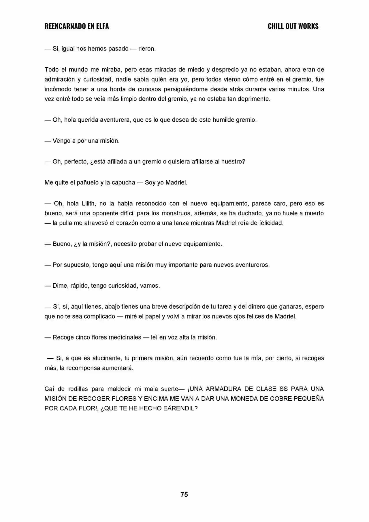 REENCARNADO EN ELFA (Novela) - Capítulo 11 - Página 11 - LectorTMOo