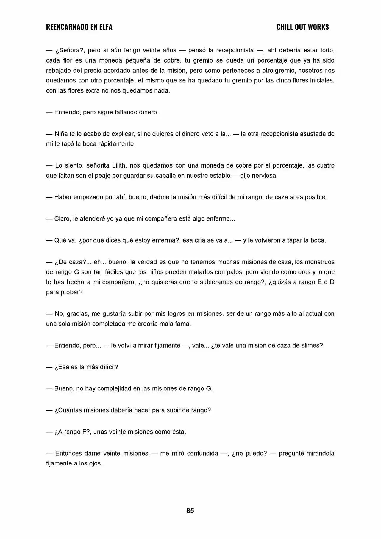REENCARNADO EN ELFA (Novela) - Capítulo 13 - Página 3 - LectorTMOo