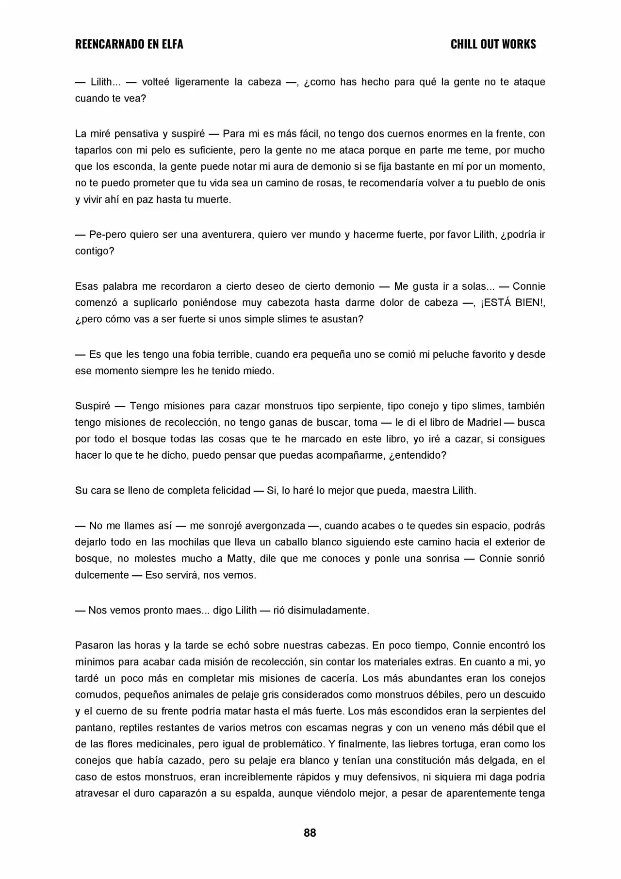 REENCARNADO EN ELFA (Novela) - Capítulo 13 - Página 6 - LectorTMOo