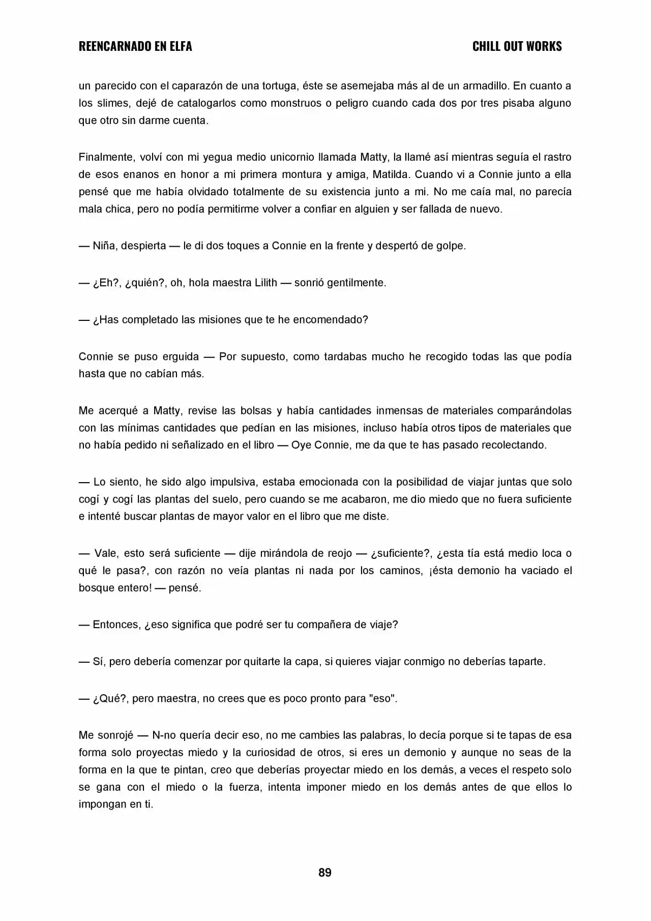 REENCARNADO EN ELFA (Novela) - Capítulo 13 - Página 7 - LectorTMOo
