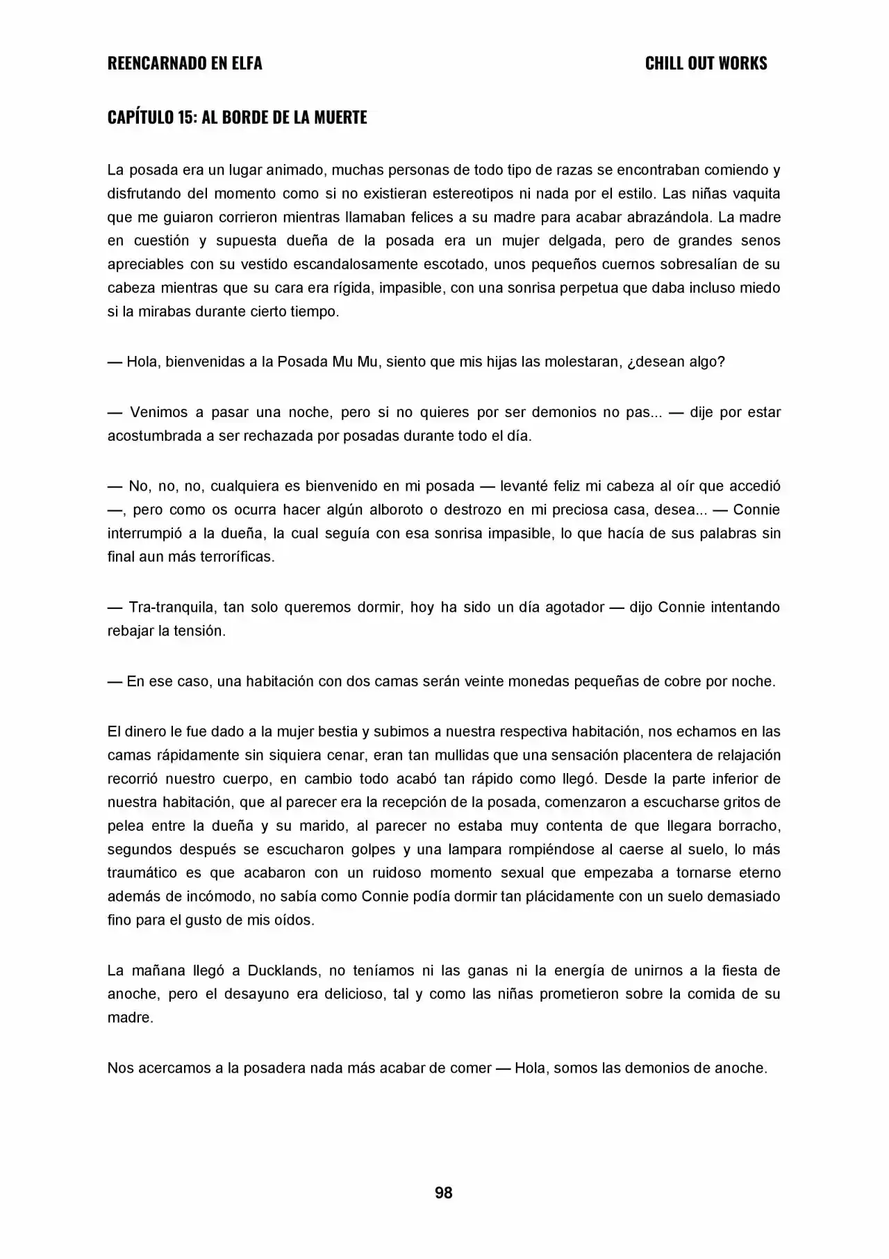 REENCARNADO EN ELFA (Novela) - Capítulo 15 - Página 1 - LectorTMOo