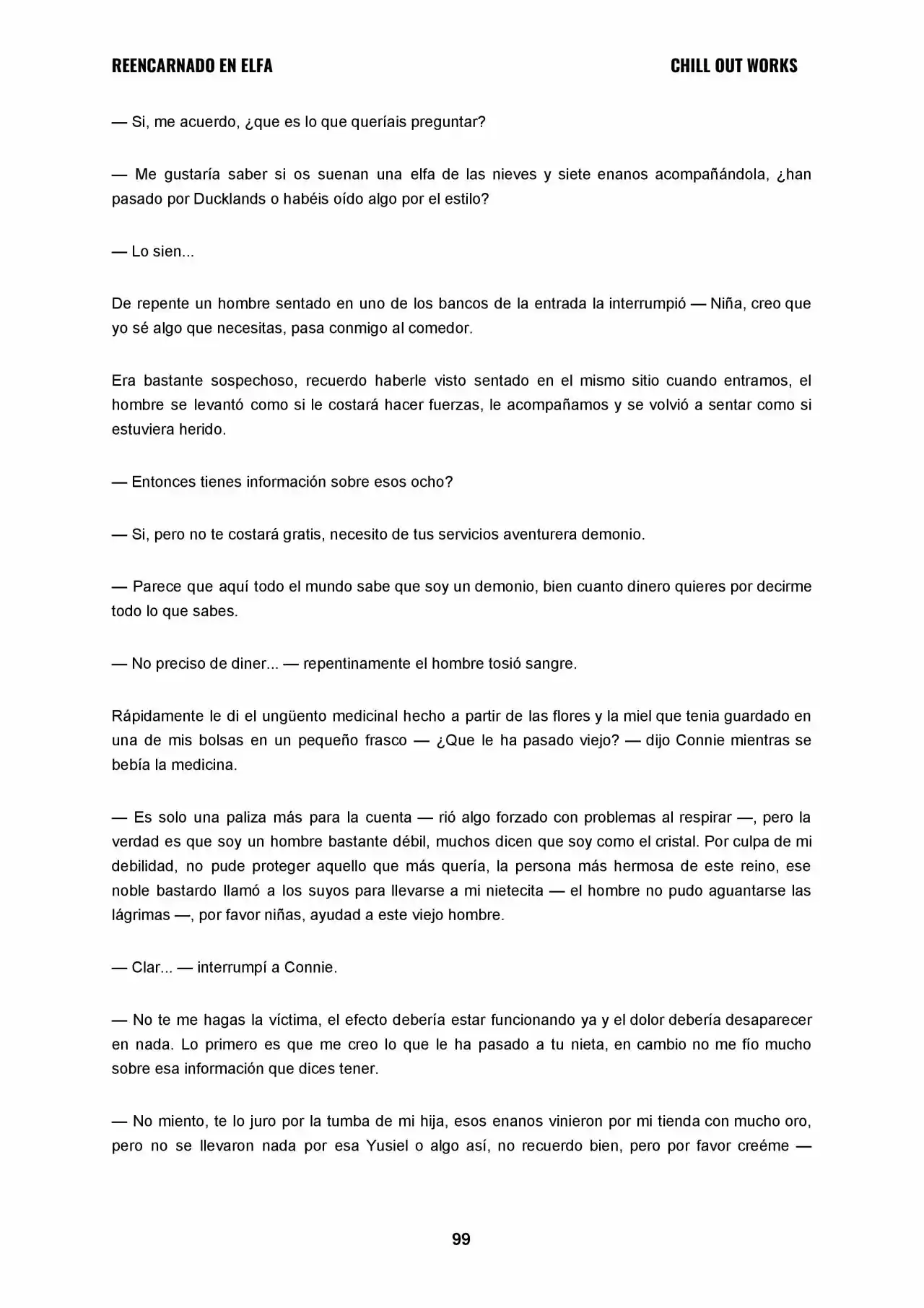 REENCARNADO EN ELFA (Novela) - Capítulo 15 - Página 2 - LectorTMOo