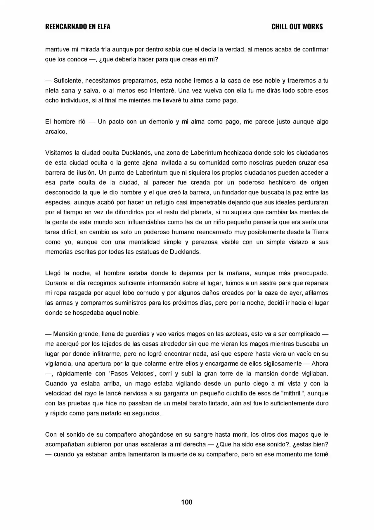 REENCARNADO EN ELFA (Novela) - Capítulo 15 - Página 3 - LectorTMOo