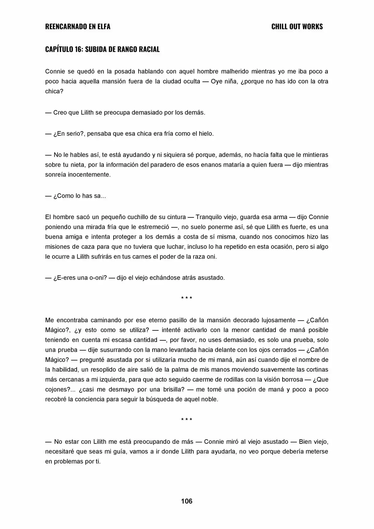 REENCARNADO EN ELFA (Novela) - Capítulo 16 - Página 1 - LectorTMOo