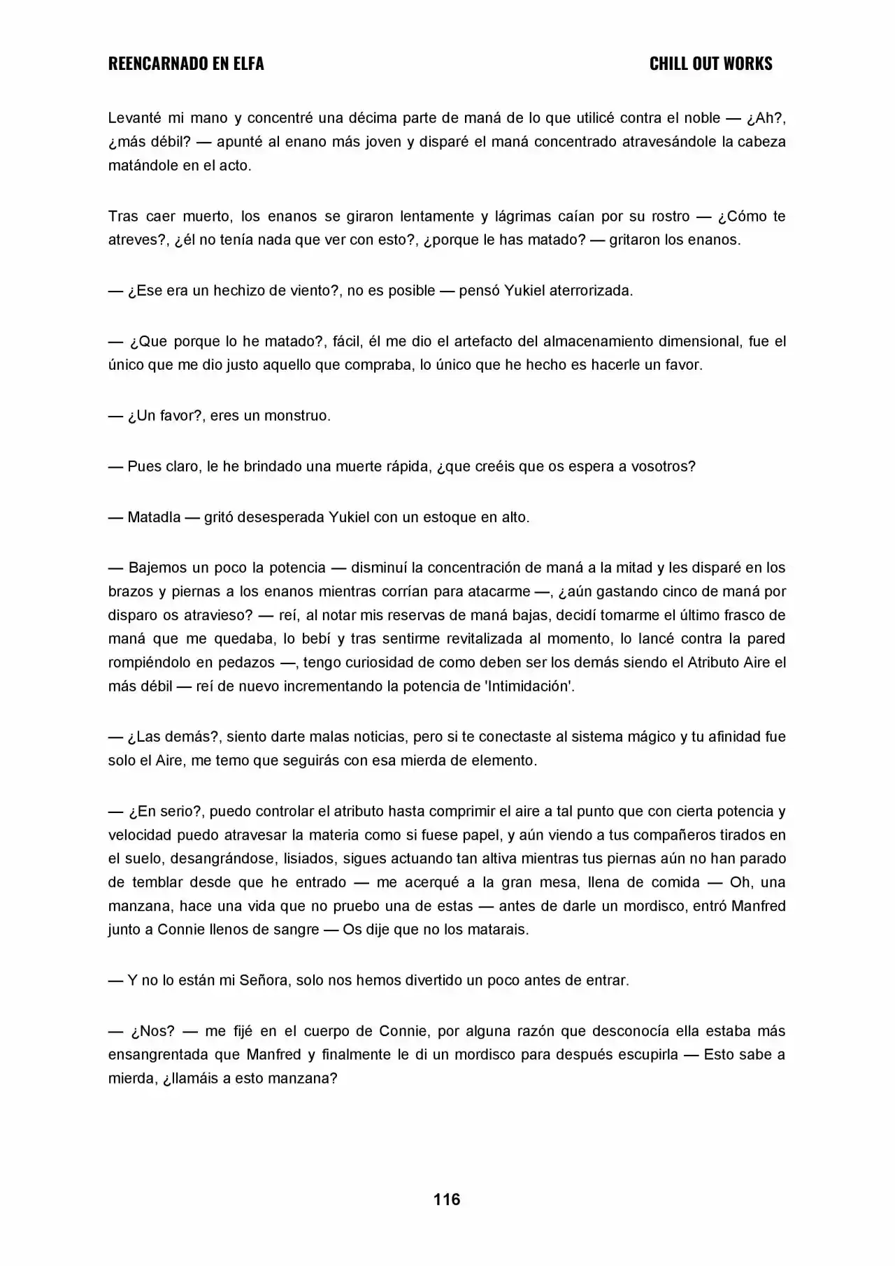 REENCARNADO EN ELFA (Novela) - Capítulo 17 - Página 4 - LectorTMOo