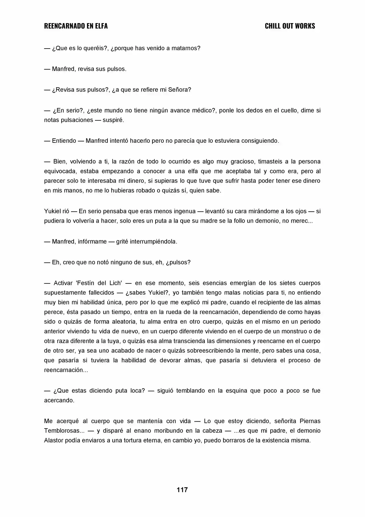 REENCARNADO EN ELFA (Novela) - Capítulo 17 - Página 5 - LectorTMOo