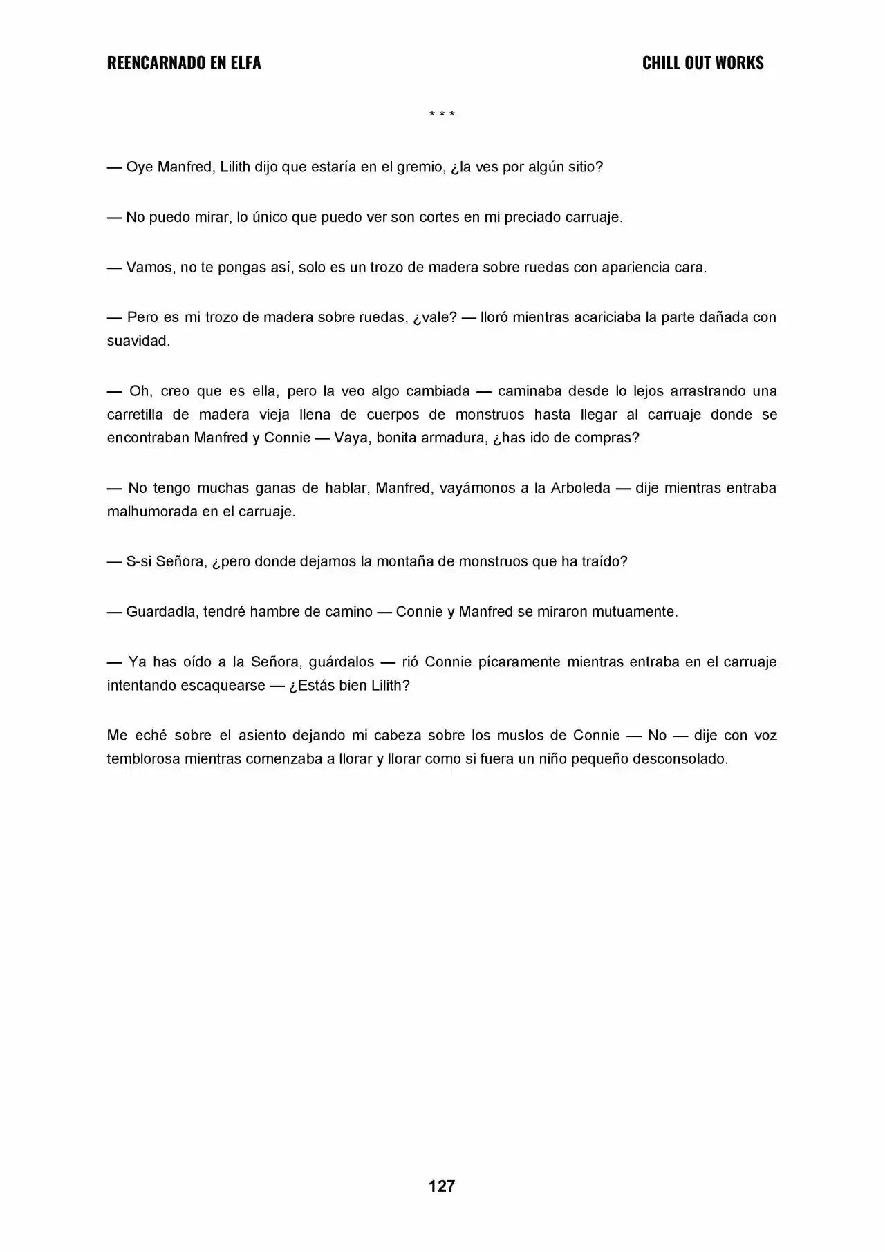 REENCARNADO EN ELFA (Novela) - Capítulo 18 - Página 8 - LectorTMOo