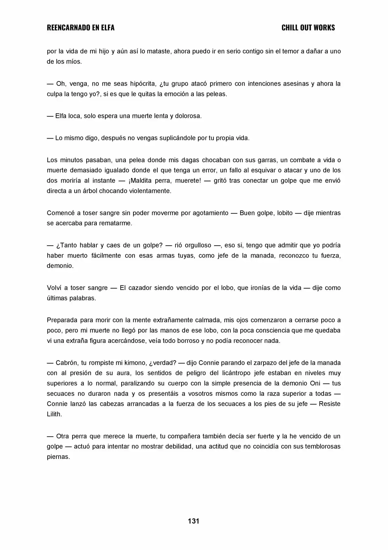 REENCARNADO EN ELFA (Novela) - Capítulo 19 - Página 4 - LectorTMOo