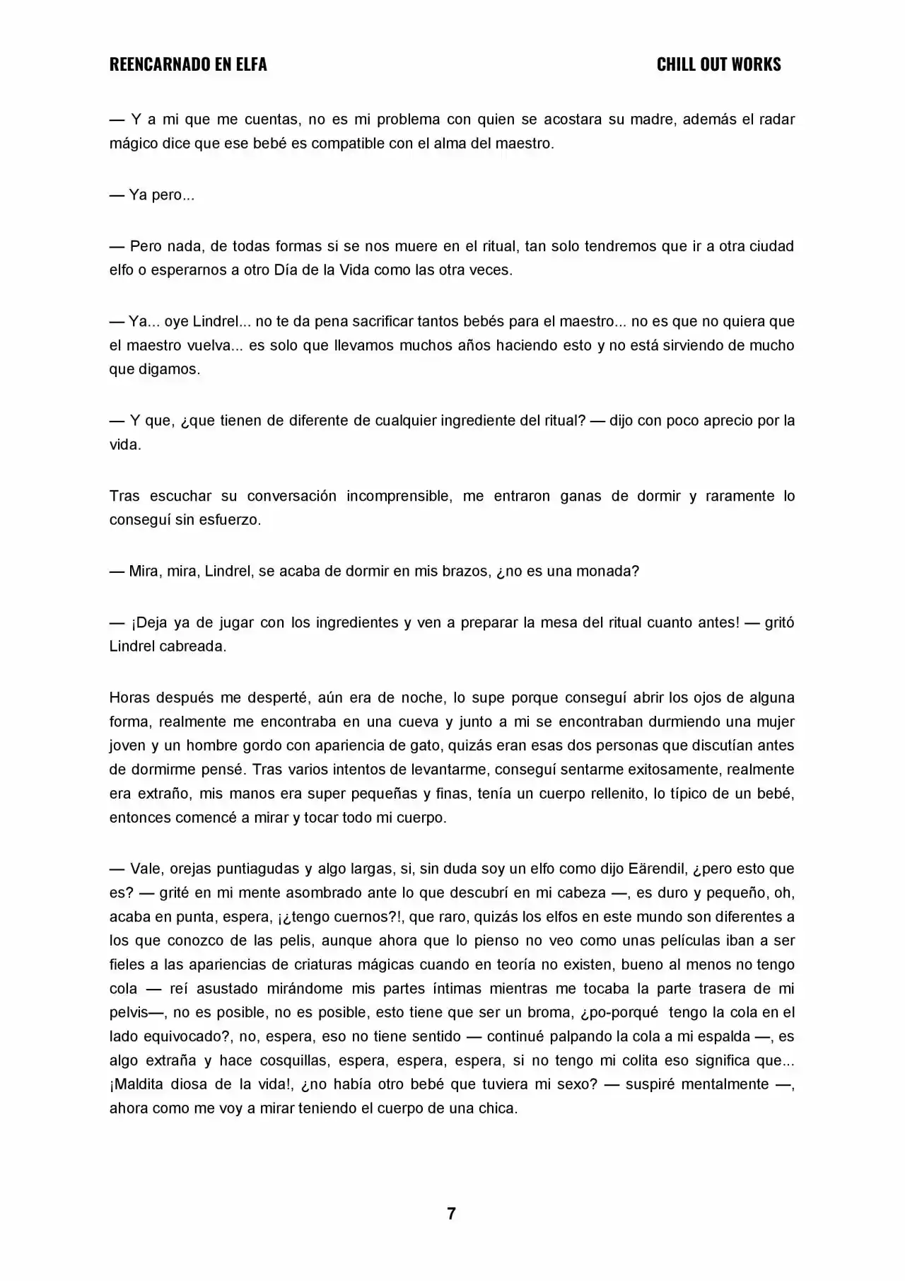 REENCARNADO EN ELFA (Novela) - Capítulo 2 - Página 2 - LectorTMOo