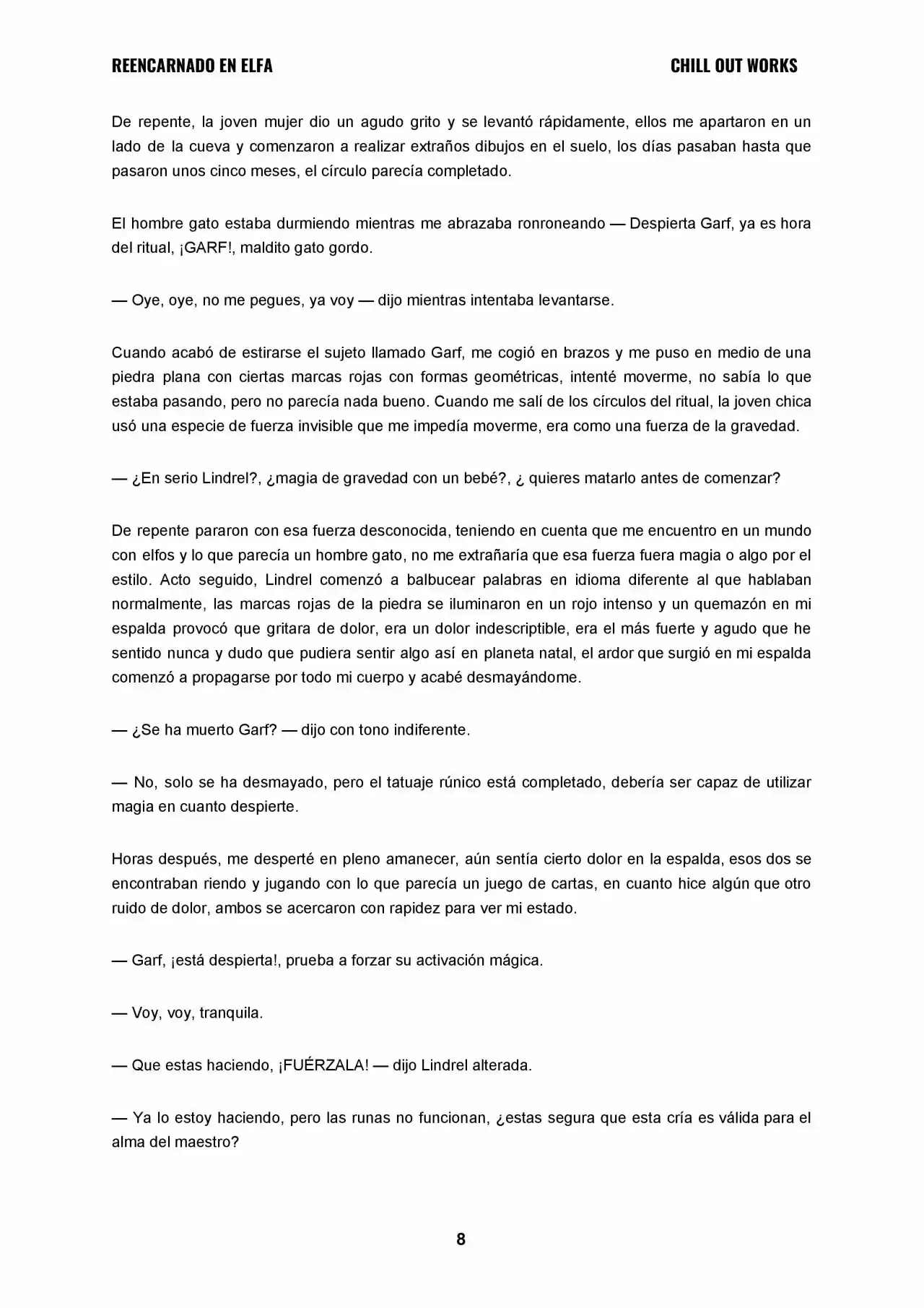 REENCARNADO EN ELFA (Novela) - Capítulo 2 - Página 3 - LectorTMOo
