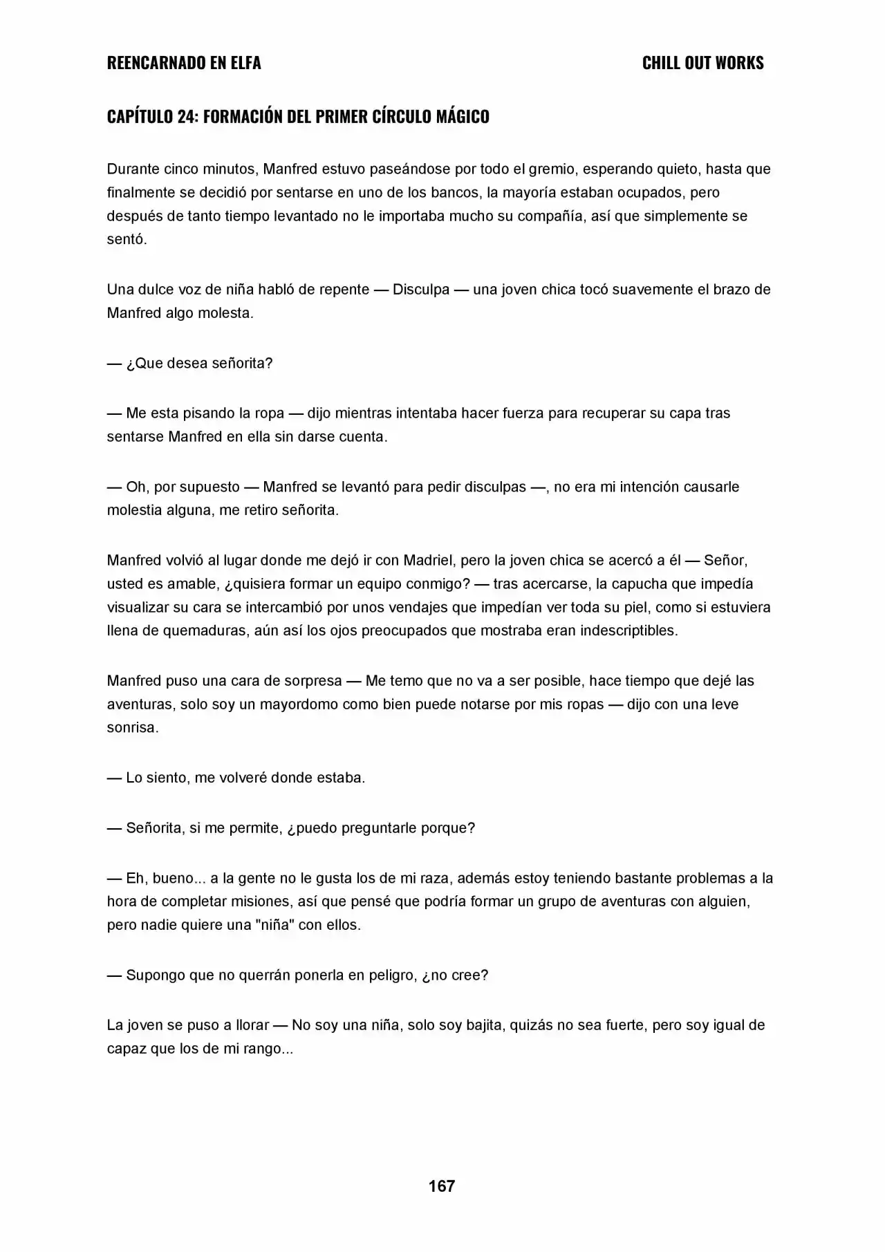 REENCARNADO EN ELFA (Novela) - Capítulo 24 - Página 1 - LectorTMOo