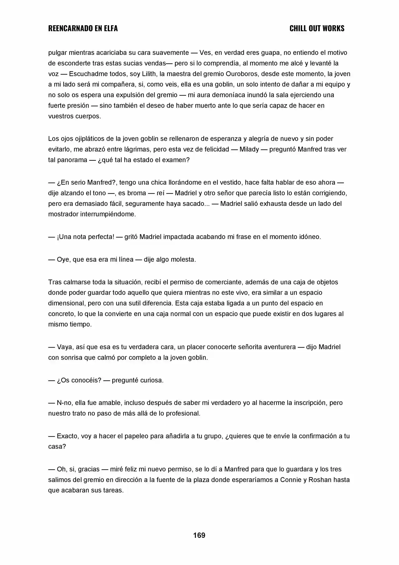 REENCARNADO EN ELFA (Novela) - Capítulo 24 - Página 3 - LectorTMOo