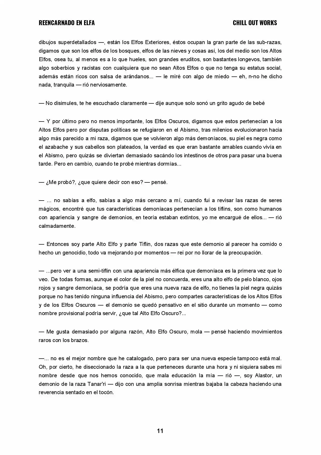 REENCARNADO EN ELFA (Novela) - Capítulo 3 - Página 2 - LectorTMOo