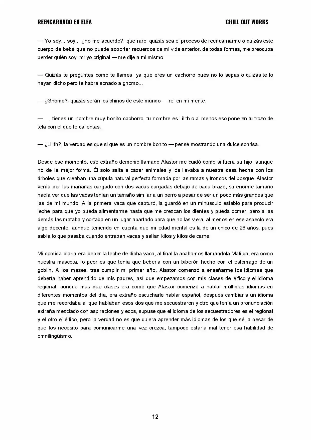 REENCARNADO EN ELFA (Novela) - Capítulo 3 - Página 3 - LectorTMOo