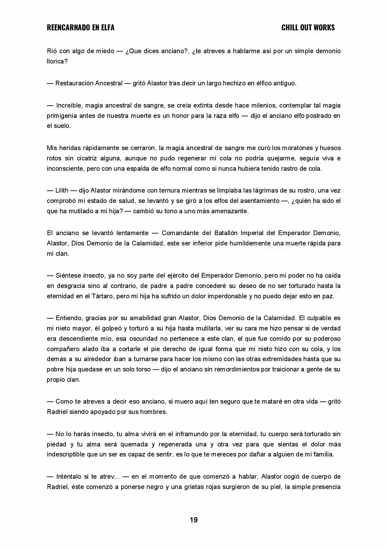 REENCARNADO EN ELFA (Novela) - Capítulo 4 - Página 7 - LectorTMOo