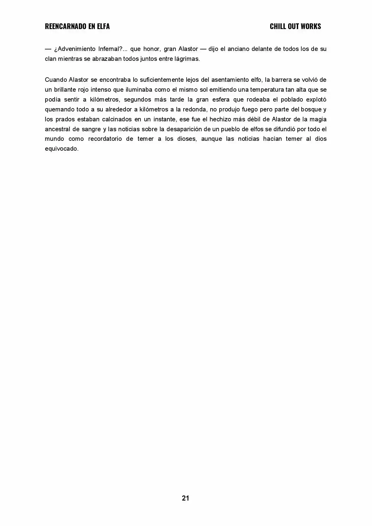 REENCARNADO EN ELFA (Novela) - Capítulo 4 - Página 9 - LectorTMOo