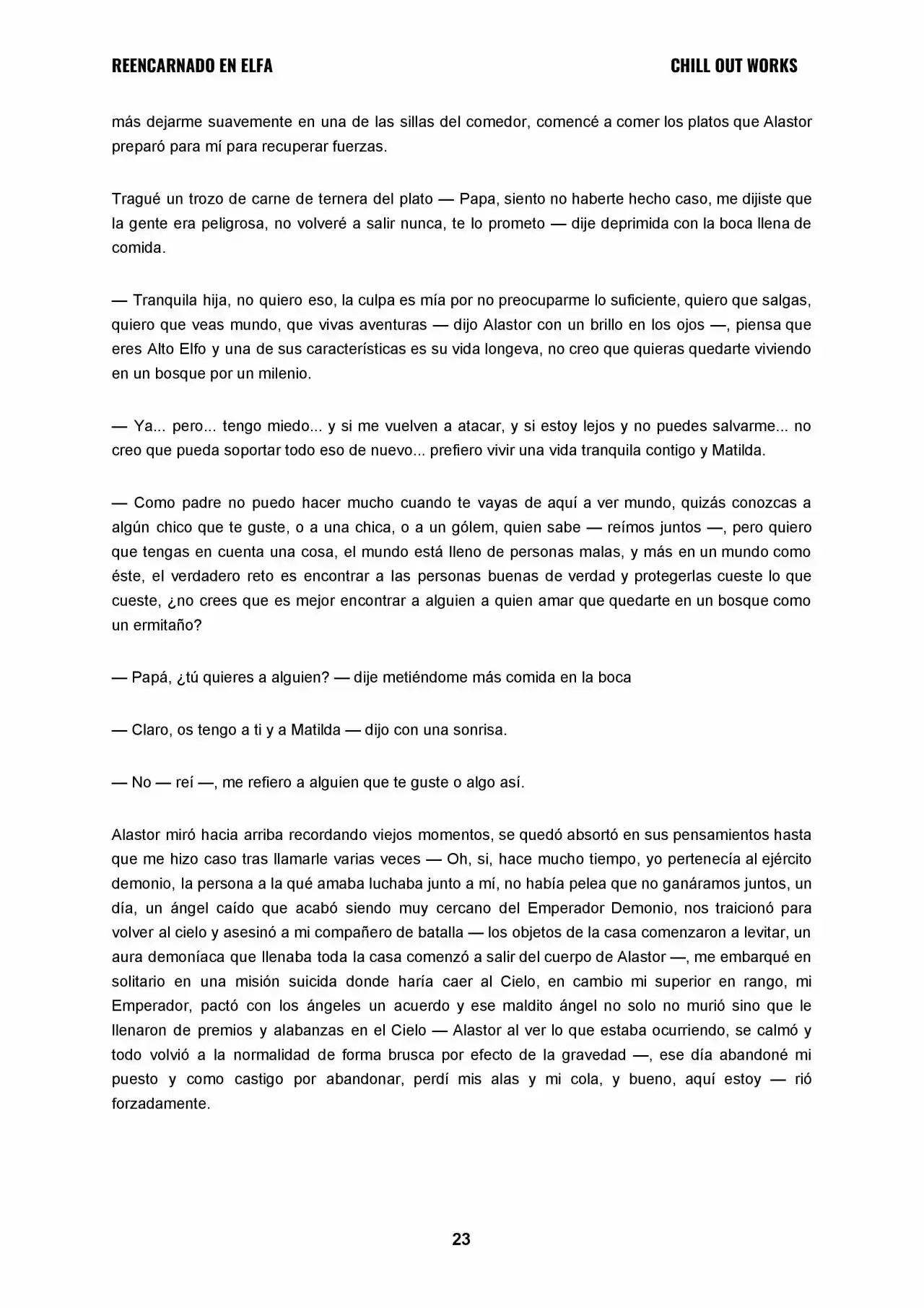 REENCARNADO EN ELFA (Novela) - Capítulo 5 - Página 2 - LectorTMOo