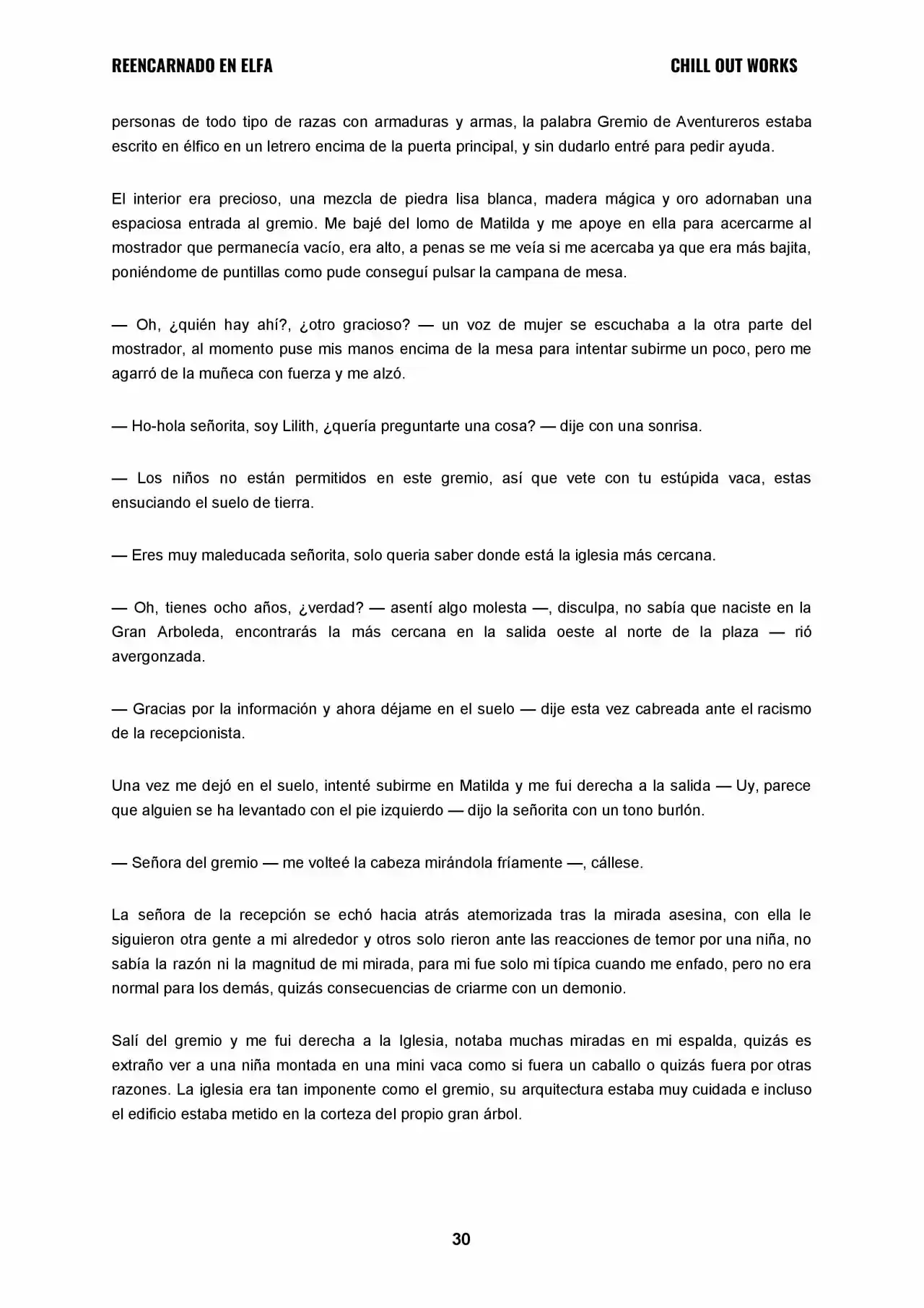 REENCARNADO EN ELFA (Novela) - Capítulo 6 - Página 3 - LectorTMOo