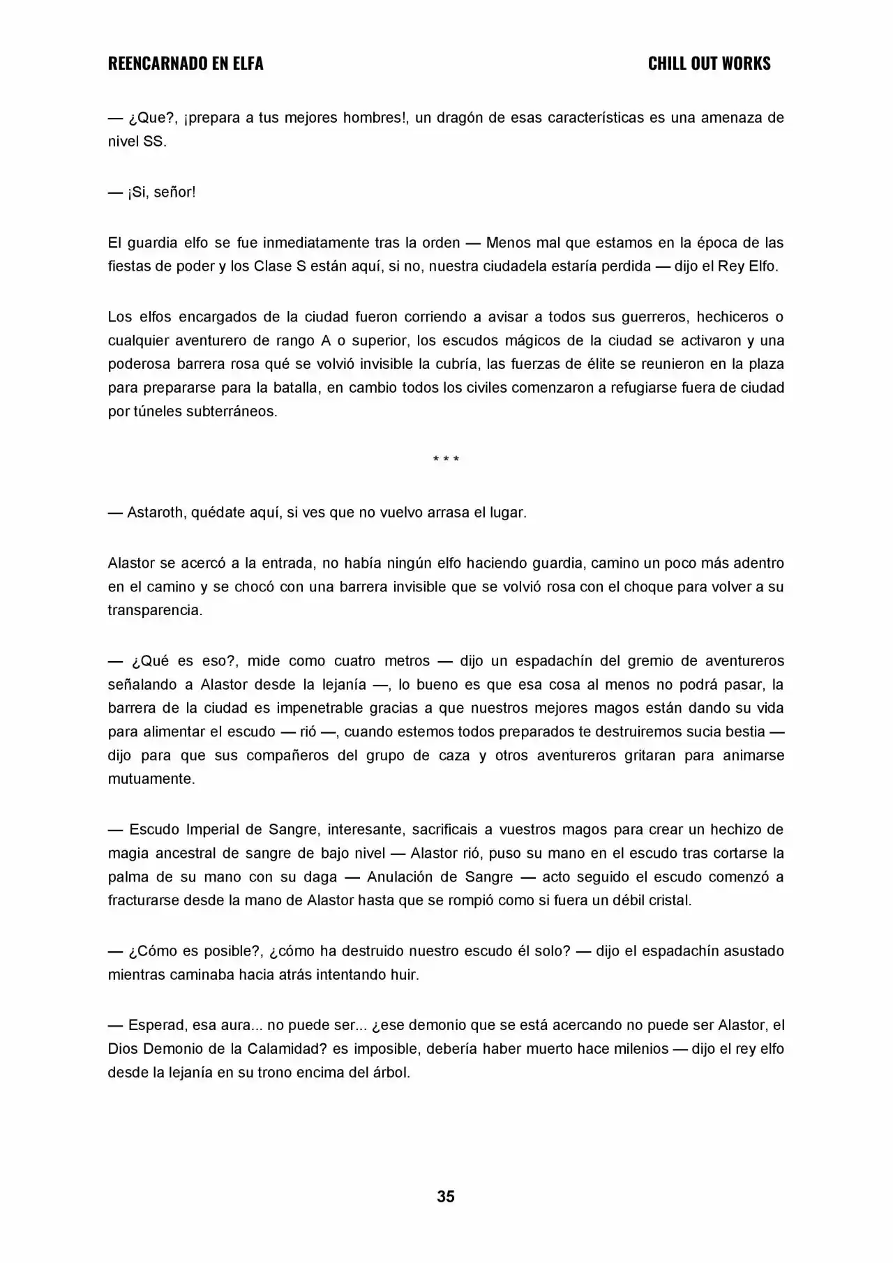 REENCARNADO EN ELFA (Novela) - Capítulo 7 - Página 2 - LectorTMOo