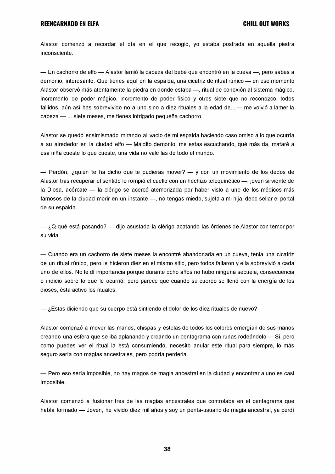 REENCARNADO EN ELFA (Novela) - Capítulo 7 - Página 5 - LectorTMOo