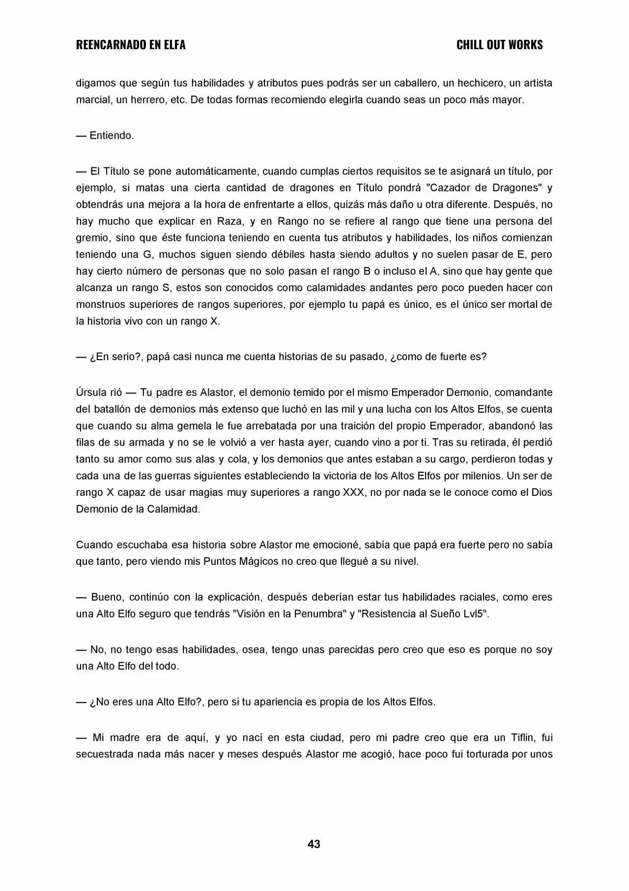REENCARNADO EN ELFA (Novela) - Capítulo 8 - Página 3 - LectorTMOo