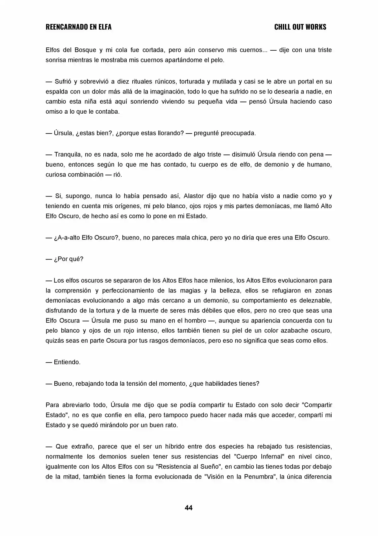REENCARNADO EN ELFA (Novela) - Capítulo 8 - Página 4 - LectorTMOo