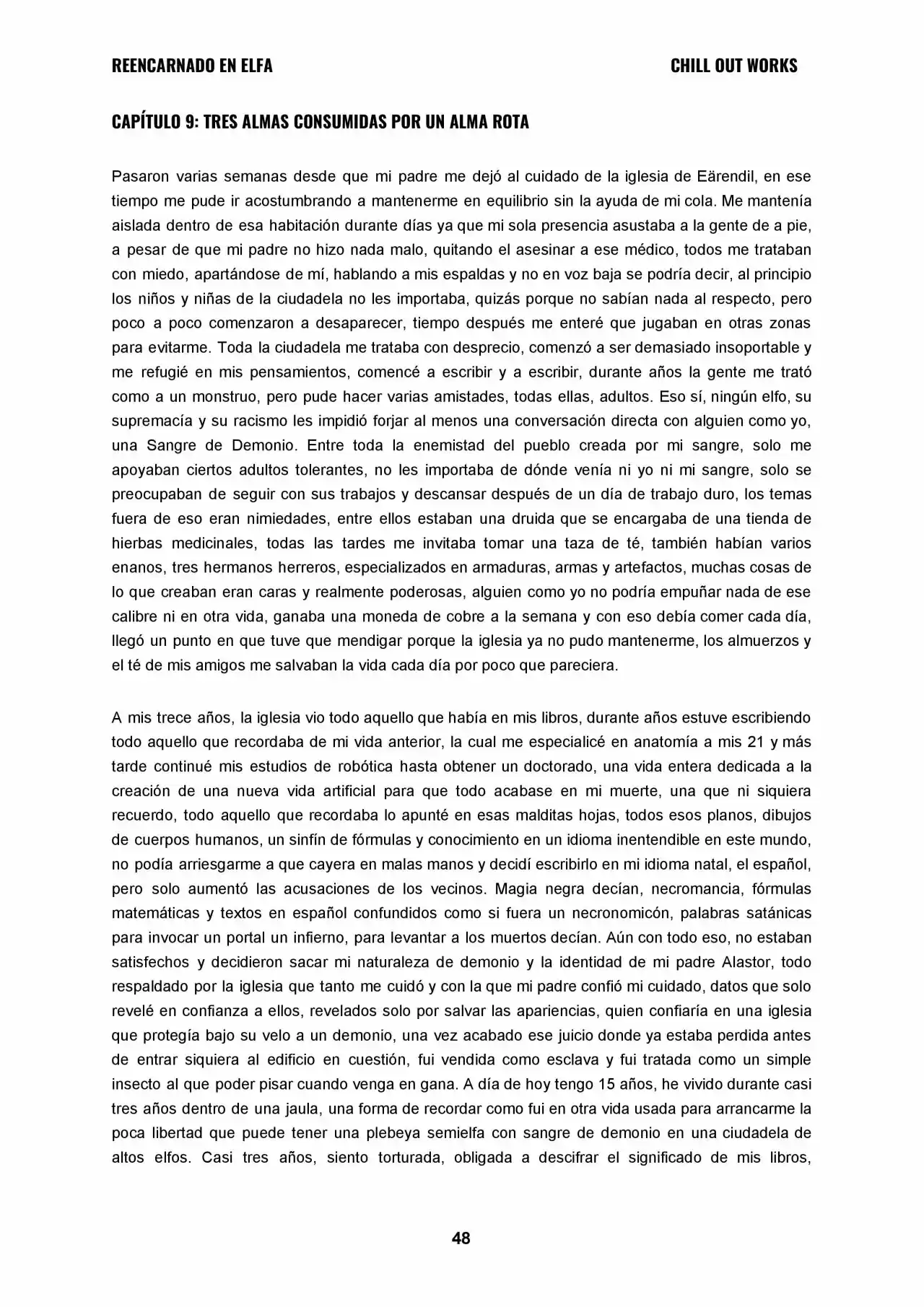 REENCARNADO EN ELFA (Novela) - Capítulo 9 - Página 1 - LectorTMOo