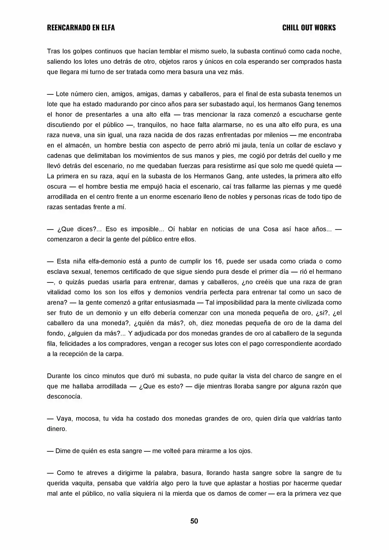 REENCARNADO EN ELFA (Novela) - Capítulo 9 - Página 3 - LectorTMOo