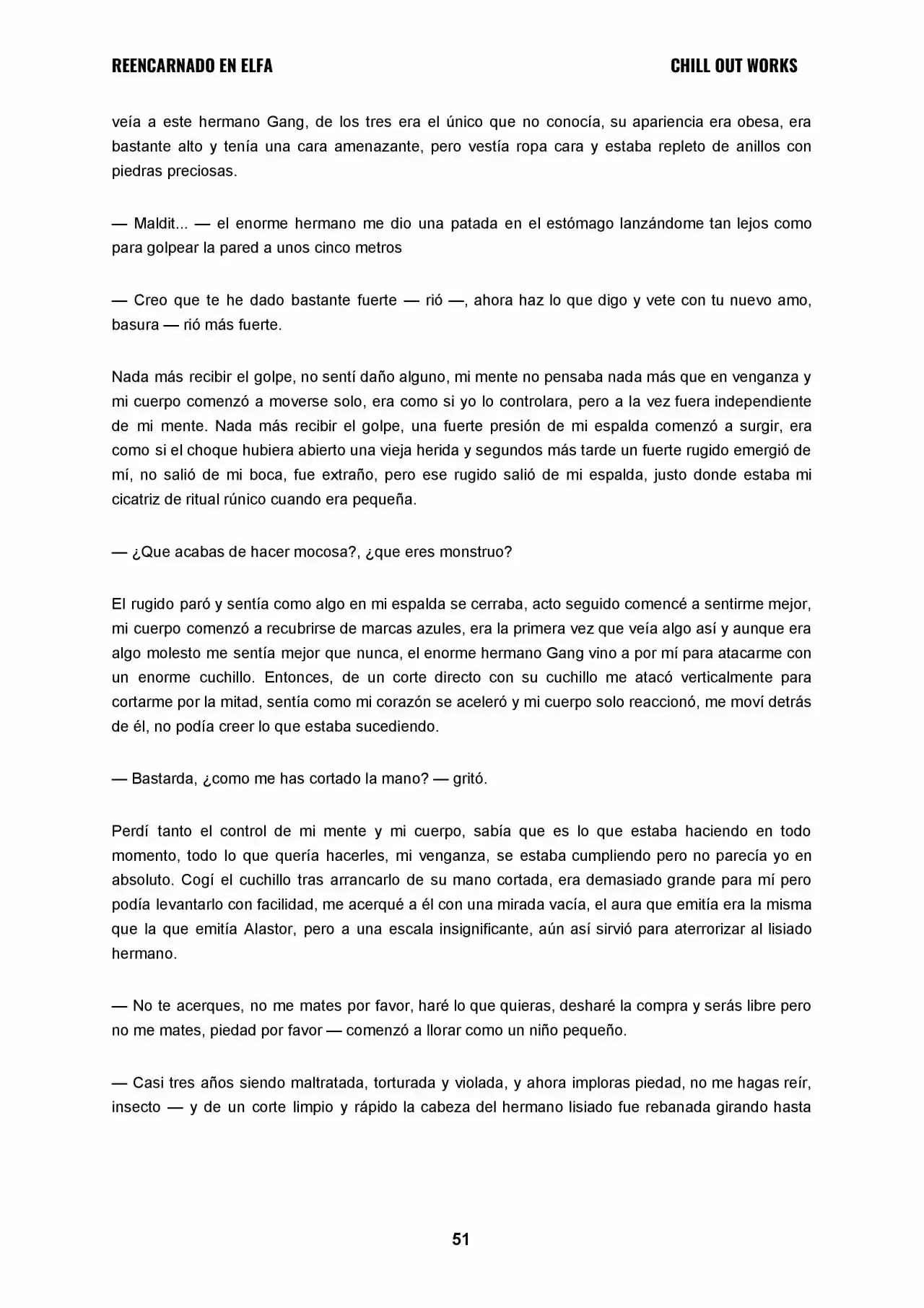 REENCARNADO EN ELFA (Novela) - Capítulo 9 - Página 4 - LectorTMOo