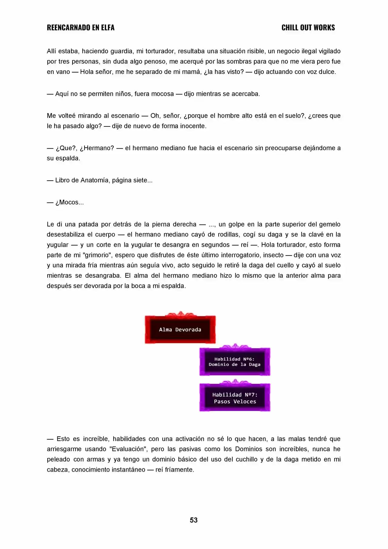 REENCARNADO EN ELFA (Novela) - Capítulo 9 - Página 6 - LectorTMOo