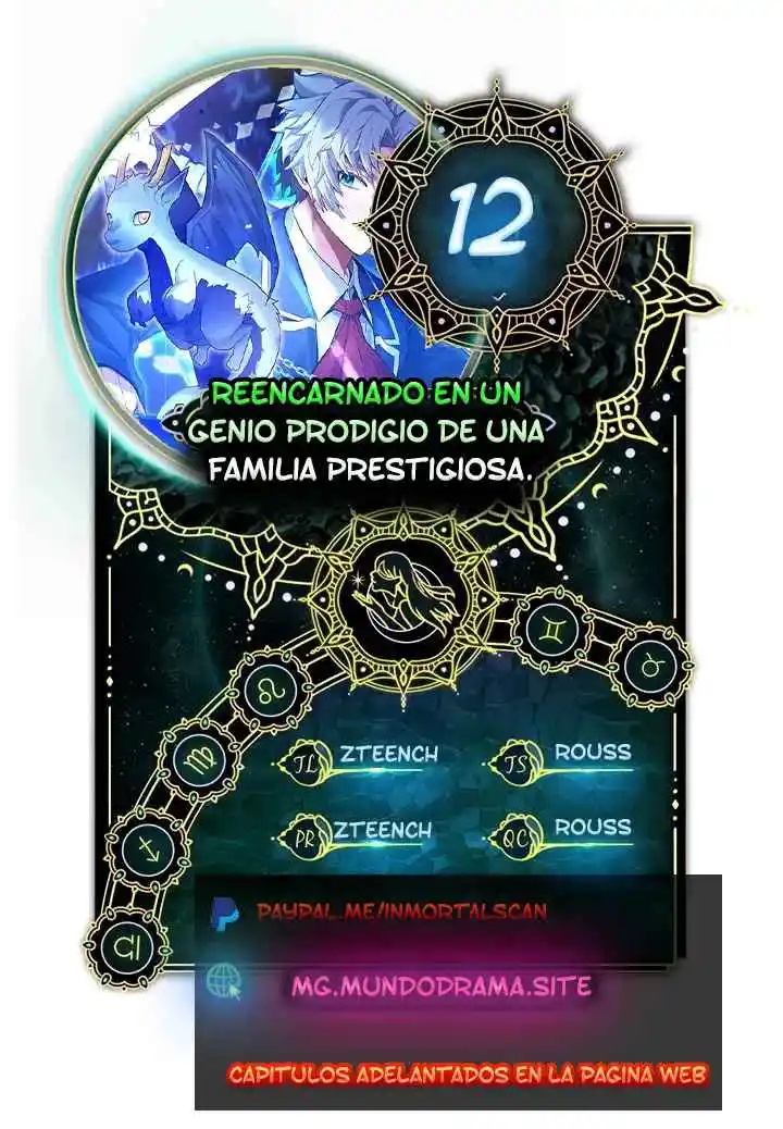 Reencarnado En Un Genio Prodigio De Una Familia Prestigiosa - Capítulo 12 - Página 1 - LectorTMOo
