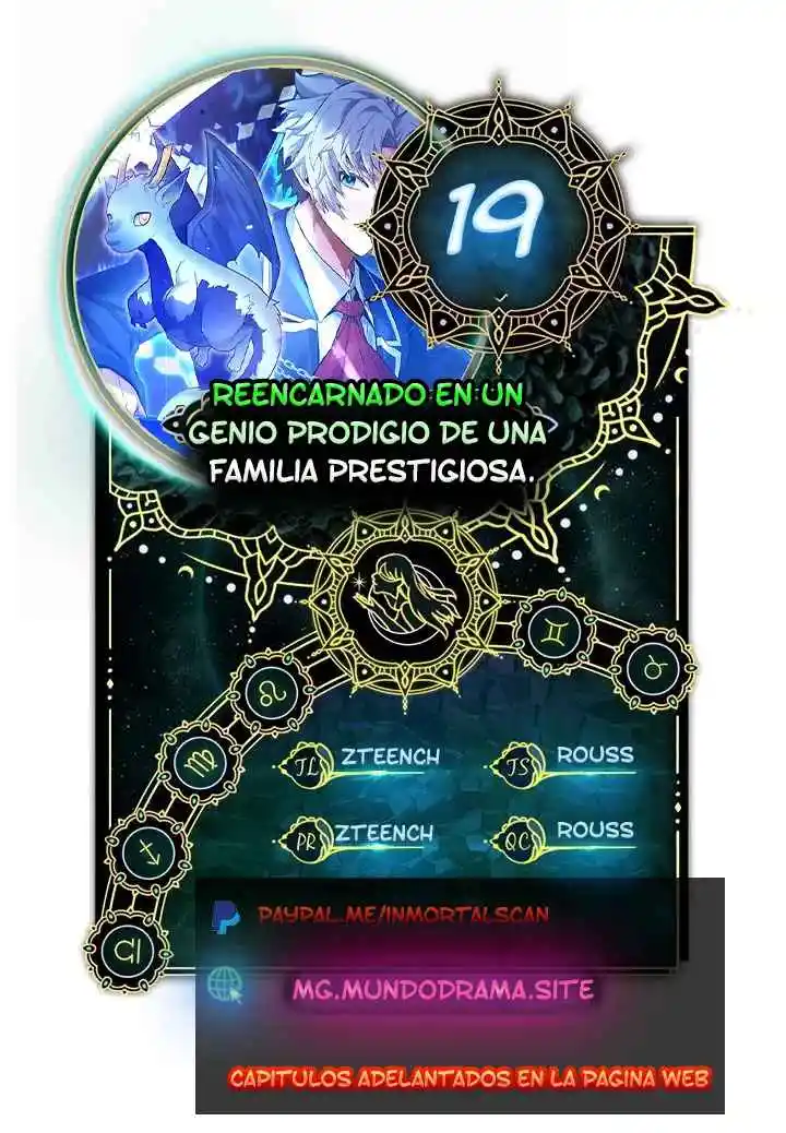 Reencarnado En Un Genio Prodigio De Una Familia Prestigiosa - Capítulo 19 - Página 1 - LectorTMOo