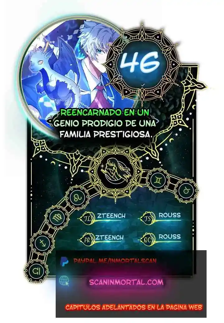 Reencarnado En Un Genio Prodigio De Una Familia Prestigiosa - Capítulo 46 - Página 1 - LectorTMOo