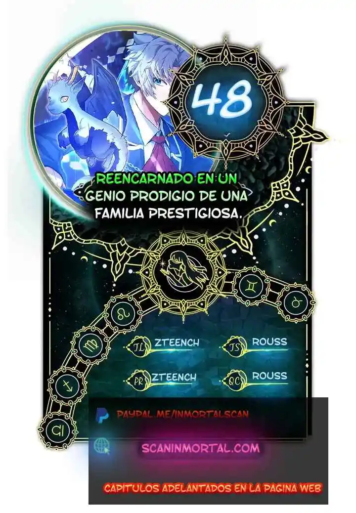 Reencarnado En Un Genio Prodigio De Una Familia Prestigiosa - Capítulo 48 - Página 1 - LectorTMOo