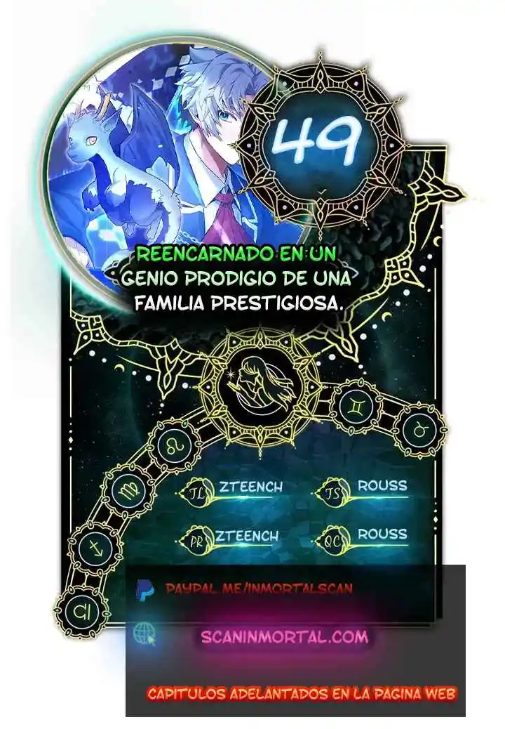 Reencarnado En Un Genio Prodigio De Una Familia Prestigiosa - Capítulo 49 - Página 1 - LectorTMOo