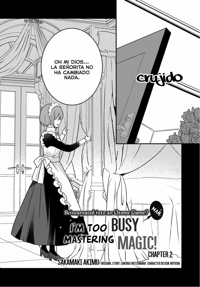 ¿REENCARNE EN UN JUEGO OTOME? ¡ESTOY DEMASIADO OCUPADA DOMINANDO LA MAGIA! - Capítulo 2.10 - Página 8 - LectorTMOo