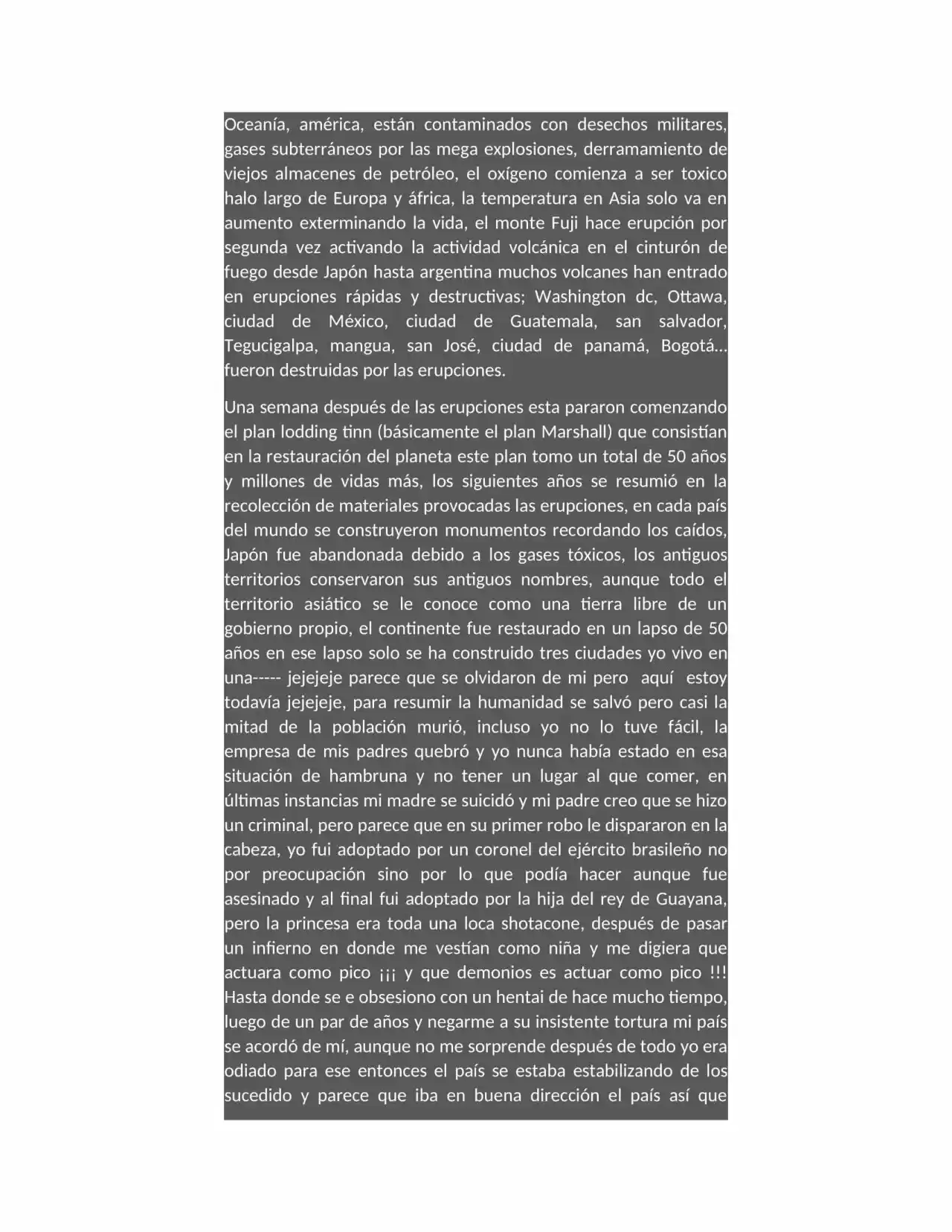 REENCARNE... ¡¡¡PERO NO SE QUE HACER CON TANTO PODER!!!.... ¿DOMINAR EL UNIVERSO? ¿CON TIRANÍA O BENEVOLENCIA?.... DEFINIVANENTE TODO SERA MÍO (Novela) - Capítulo 1 - Página 6 - LectorTMOo